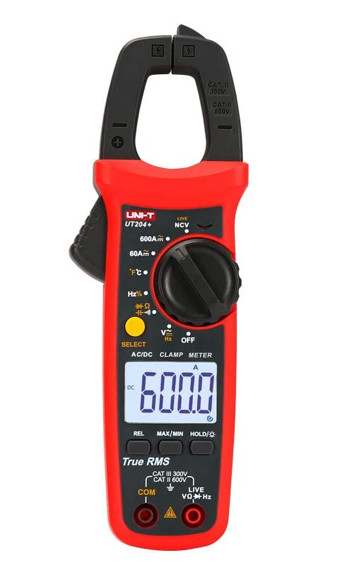 Кліщі струмові для постійного струму Uni-t UT204+ DC/AC (1293405784) - фото 3 Кліщі струмові для постійного струму Uni-t UT204+ DC/AC (1293405784) - фото 3