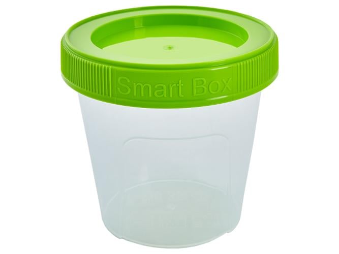 Контейнер Smart Box круглий 350 мл Салатовий (MAN-23295)