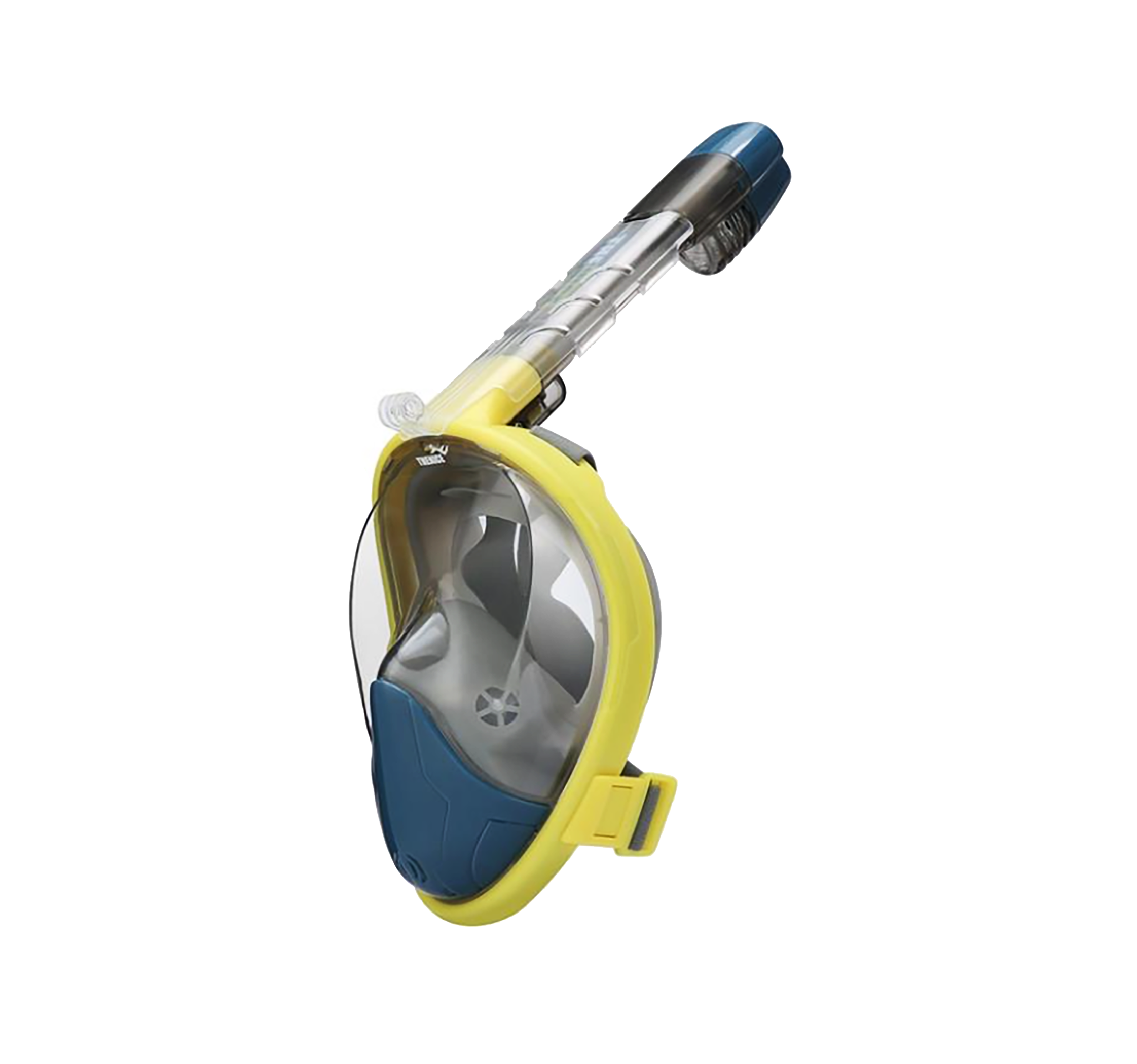 Маска для сноркелинга TheNice EasyBreath-III полнолицевая с креплением для камеры S/M Желтый