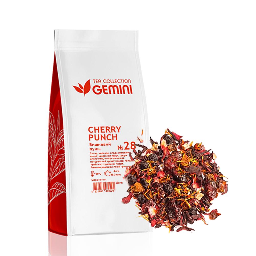 Чай фруктовий Gemini Cherry Punch Вишневий пунш 100 г (355)