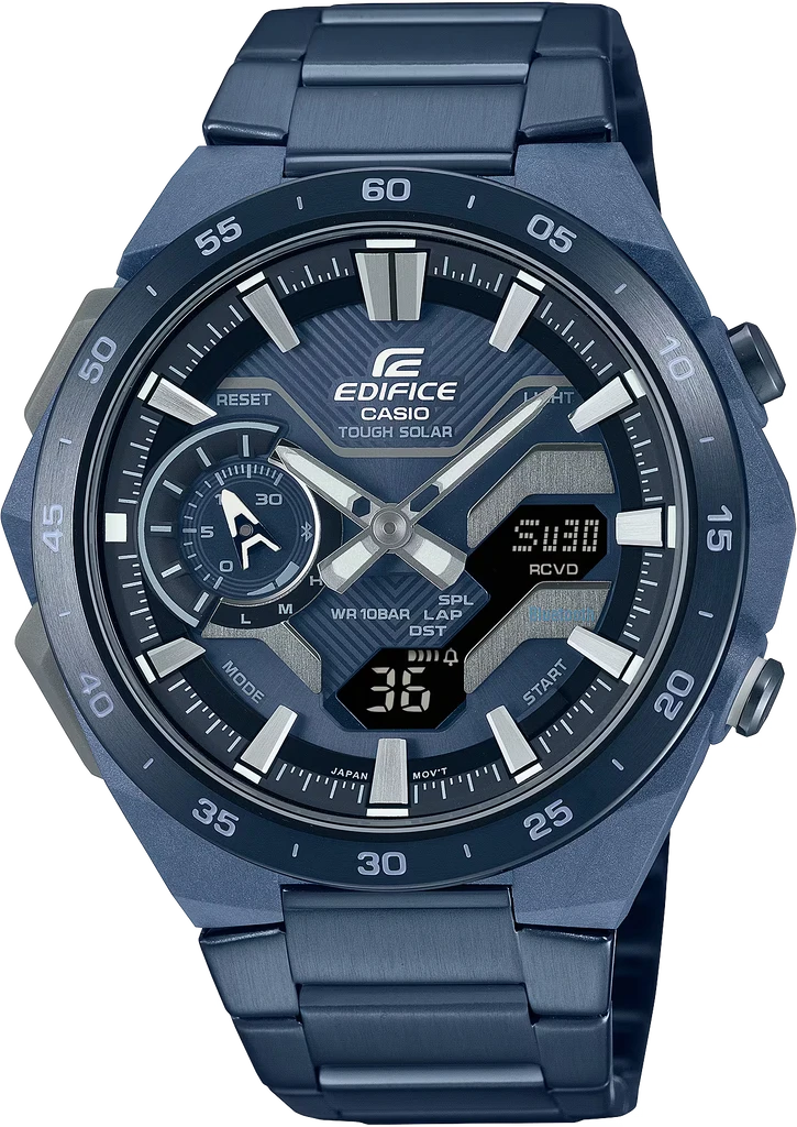 Наручные часы мужские Casio Edifice ECB-2200CB-2AEF с карбоновым корпусом/водозащитой 100 м Синий (3100234231) Наручные часы мужские Casio Edifice ECB-2200CB-2AEF с карбоновым корпусом/водозащитой 100 м Синий (3100234231)