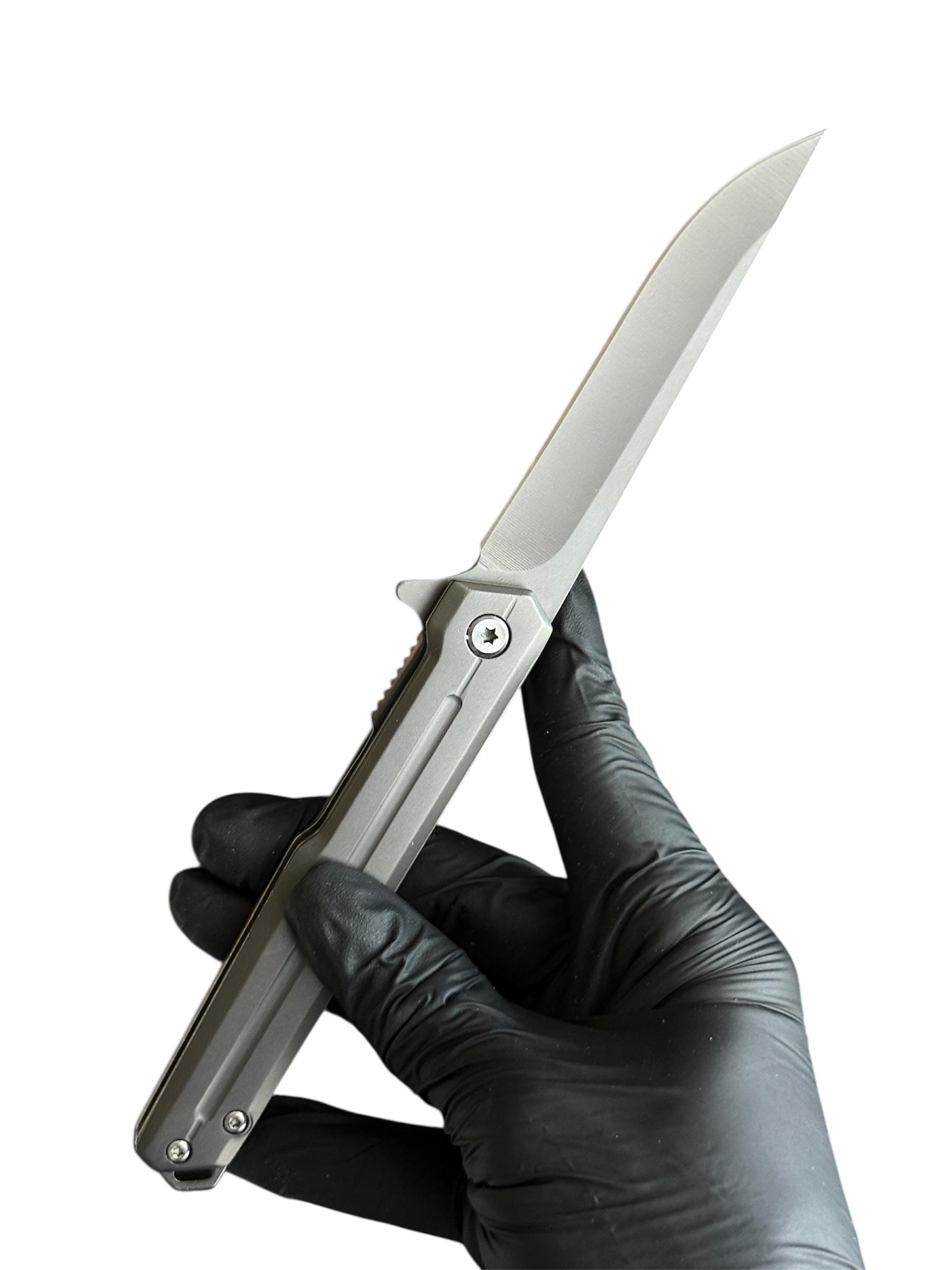 Нож складной туристический 4853 сталь 440С (KN1037) - фото 2