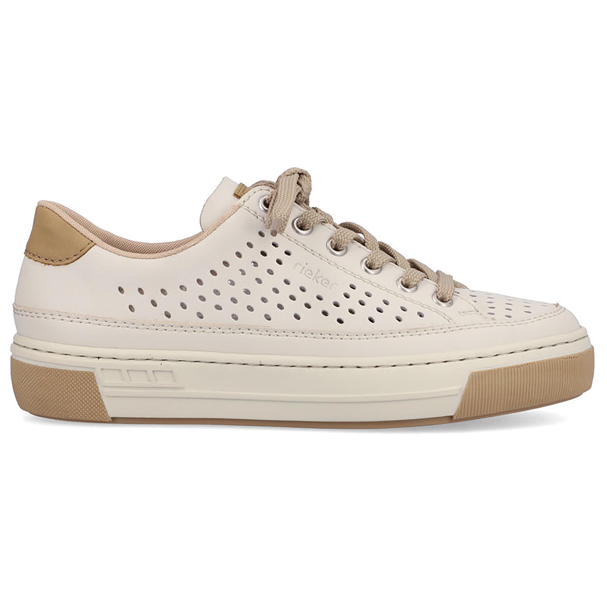 Кеди весняні жіночі Rieker р. 39 Бежевий (089332-39) - фото 11