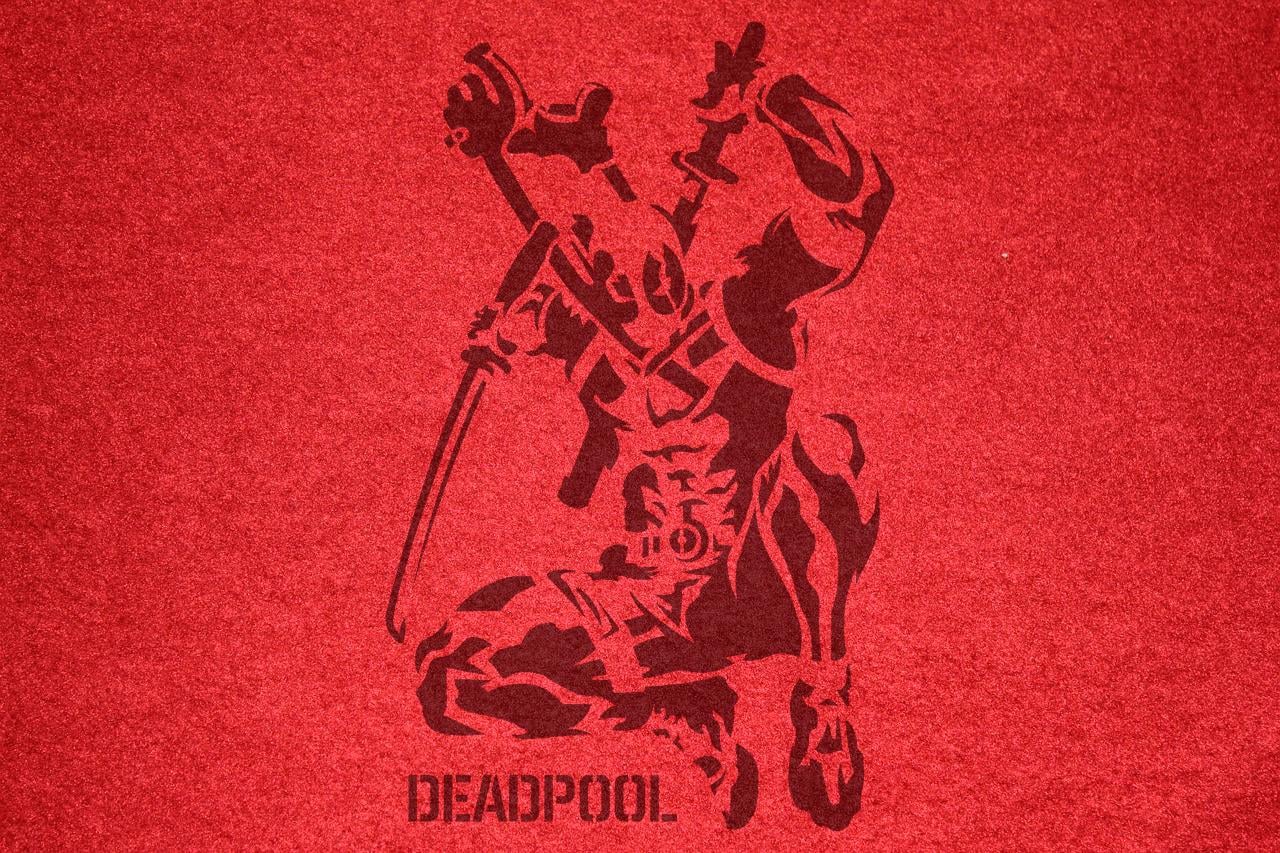Трафарет DFA Deadpool многоразовый для штукатурки и краски 0,3-1 мм (E00048)