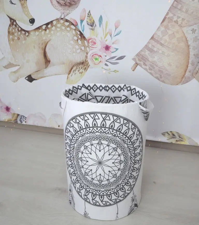 Кошик для іграшок із затяжкою Альбатрос кругла 60х35 см