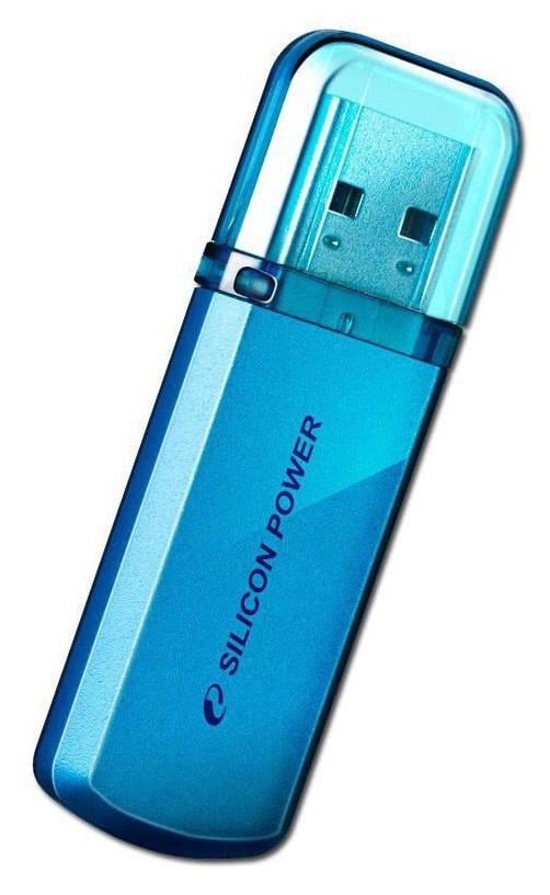 Флэш-накопитель Silicon Power Helios 101 USB 2.0 16 Gb USB 2.0 Голубой (180691)