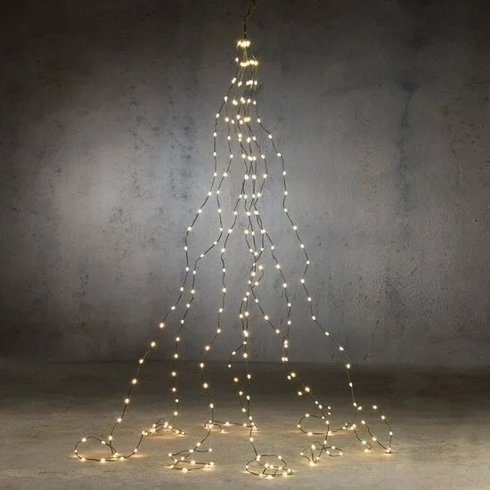 Гирлянда Luca Lighting 1,6+6 м ПВХ теплый белый (8720362027041)