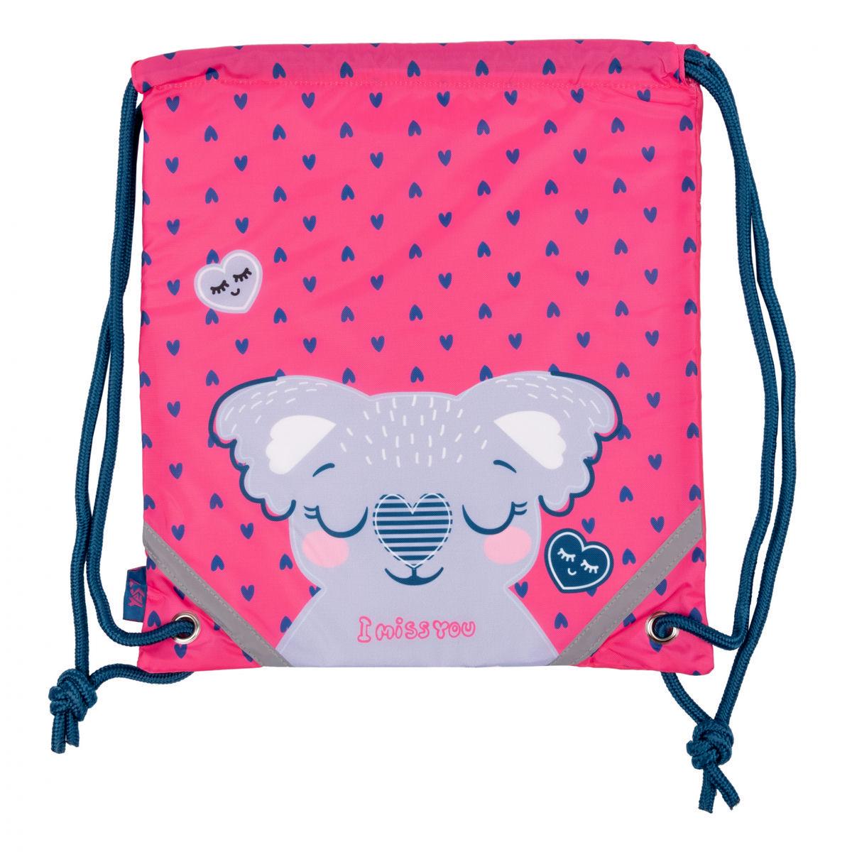 Сумка для обуви YES Hi, koala! 40x35 см Розовый (533169)