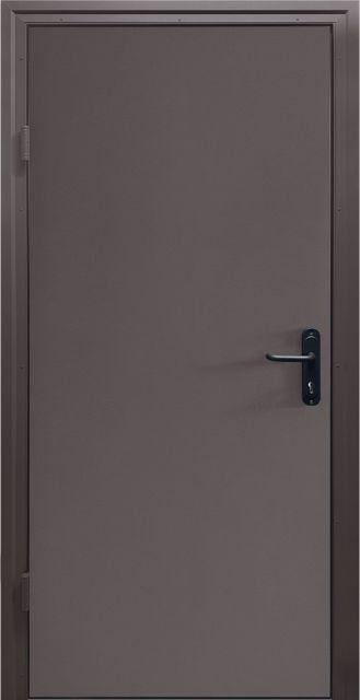 Дверь входная техническая CITY TECHNO 1 960x2050 мм Коричневый (46276)