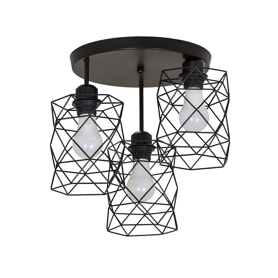 Люстра 756HPR105F-3 BK/BK 300 Черный