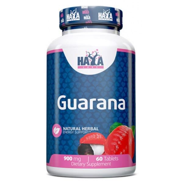 Гуарана Haya Labs Guarana 900 mg 60 Tabs