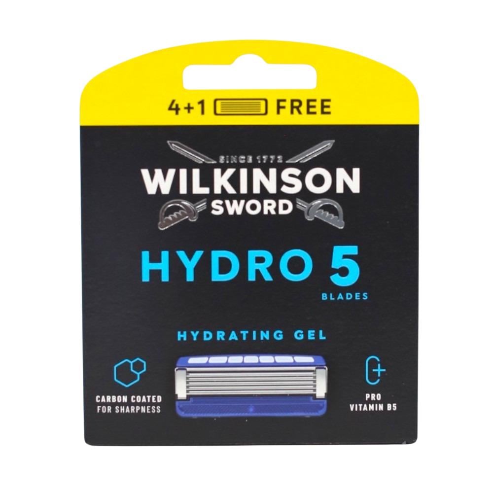 Картриджи сменные для бритья мужские Wilkinson Sword Hydro 5 лезвий 4+ (НФ-00008863)