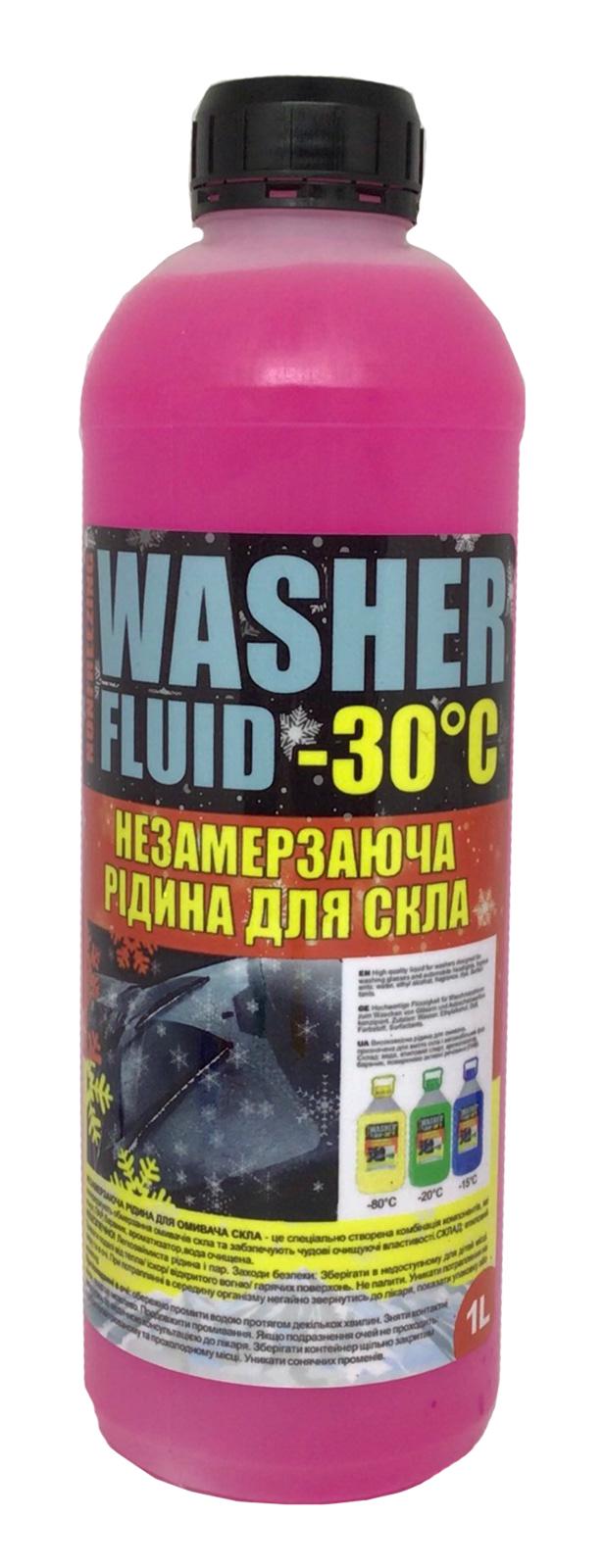 Стеклоомыватель зимний Washer Fluid -30 °C 1 л