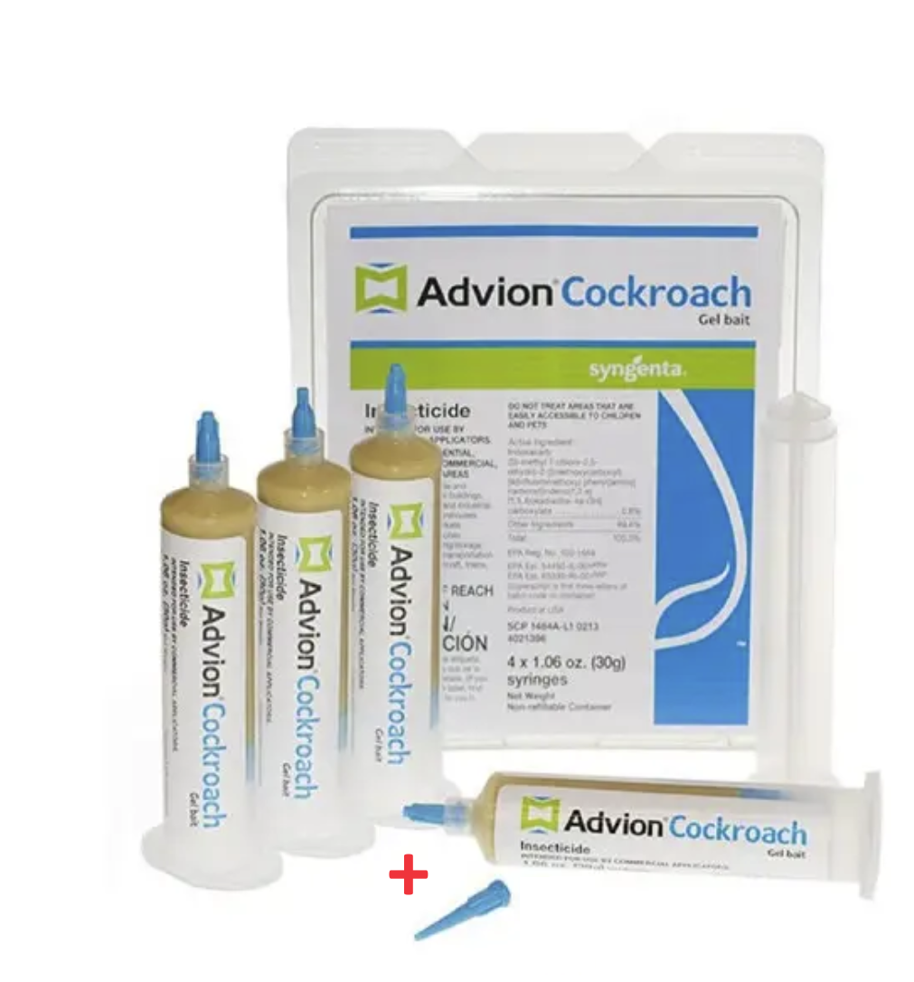 Гель яд от тараканов Advion Cockroach Gel Syngenta Evolution шприц 3 шт. по 30 г (2363968992) - фото 2