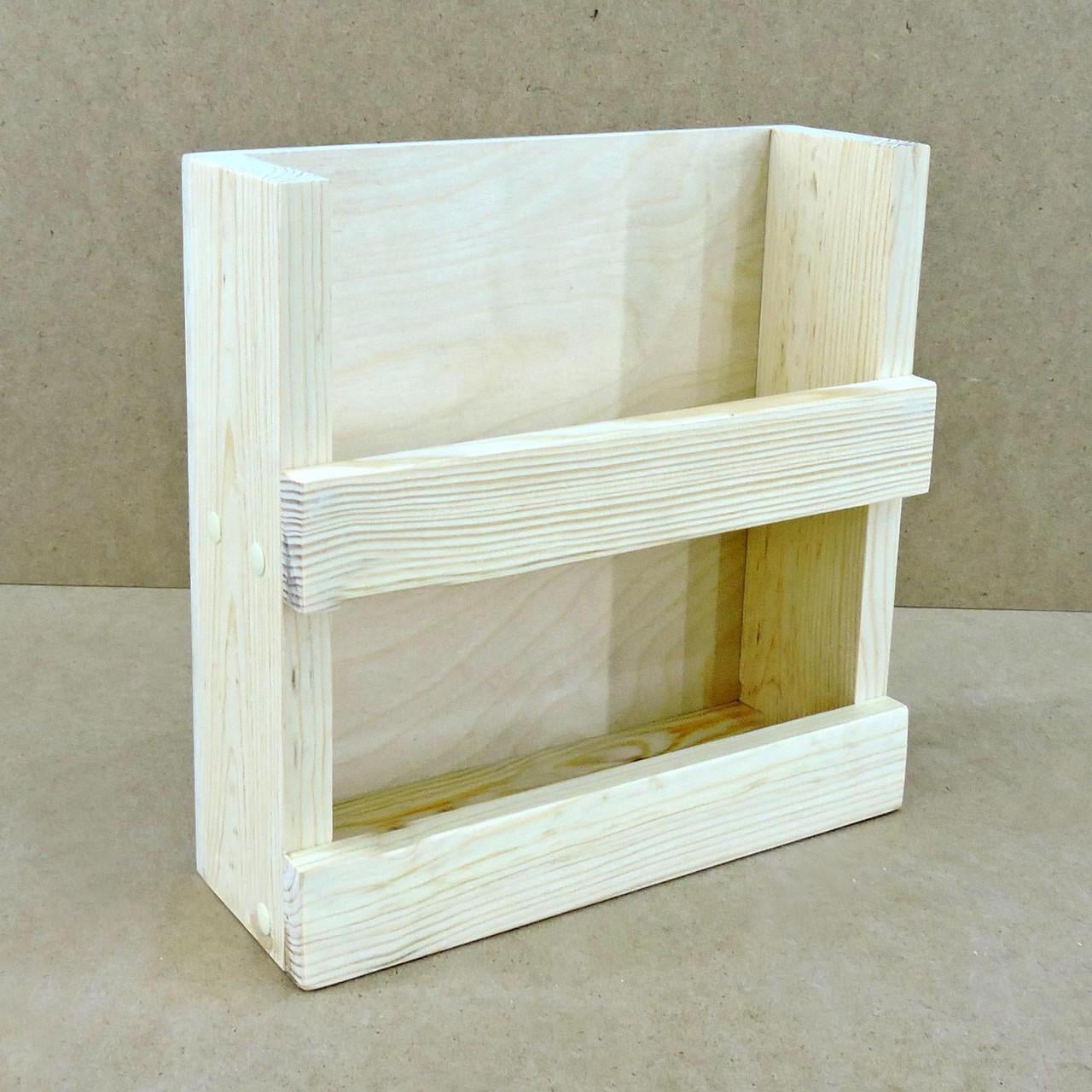 Полка настенная из дерева Копокабана Бланже (ПНС/001101)