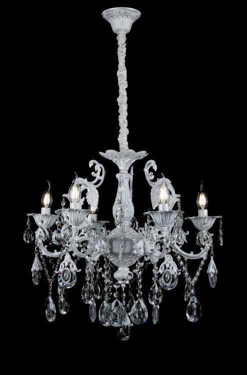 Люстра свеча Ray L556/6 WT+SL (IR006960)