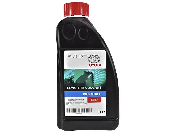 Антифриз Toyota Long Life Coolant 1 л Красный Антифриз Toyota Long Life Coolant 1 л Красный