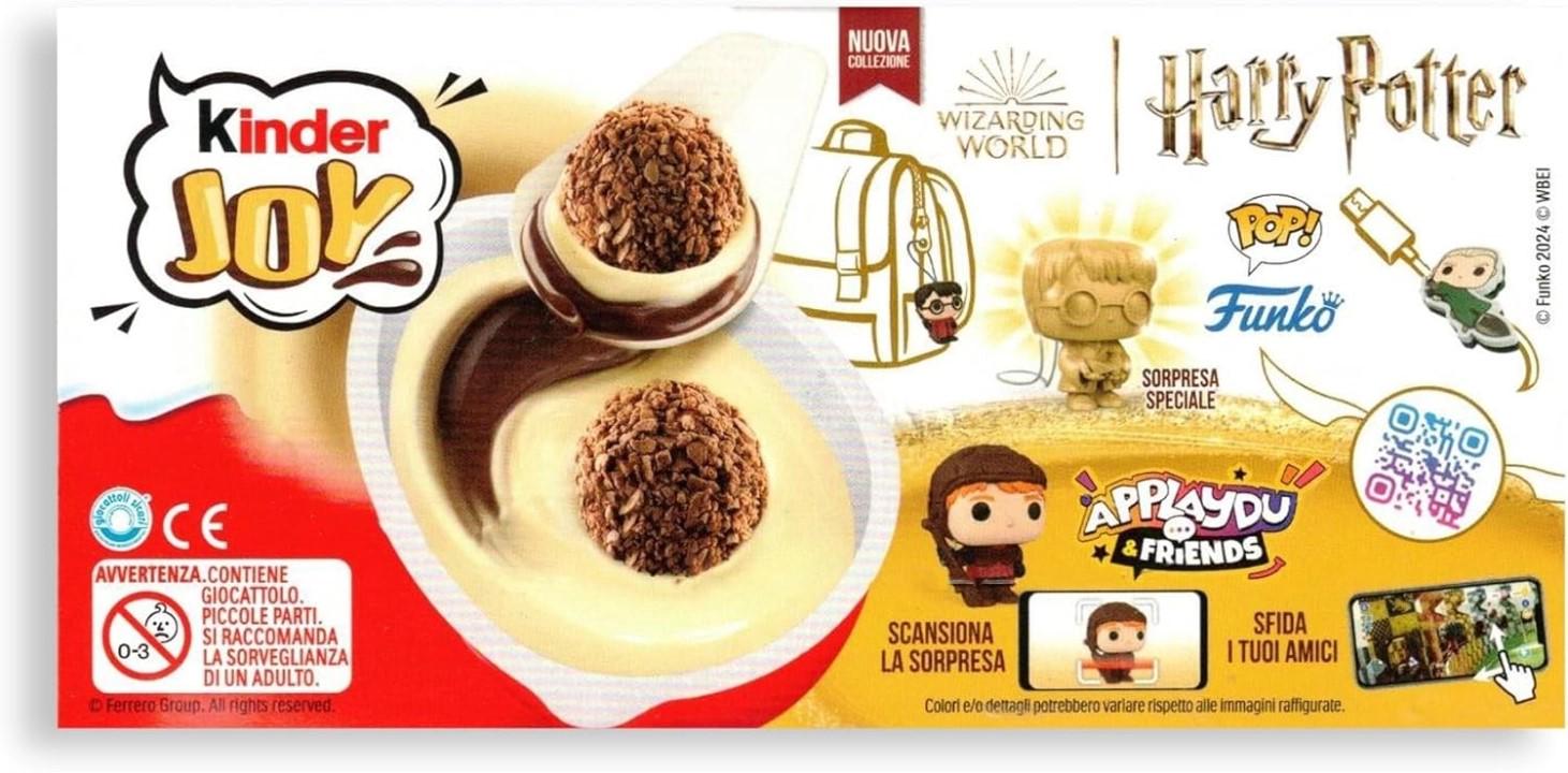 Шоколадні яйце Kinder JOY-Harry Potter 20 г х 6 шт. - фото 3