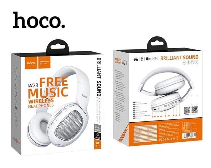 Наушники беспроводные HOCO W23 Brilliant Sound Wireless Headphones Bluetooth White (000250) - фото 7