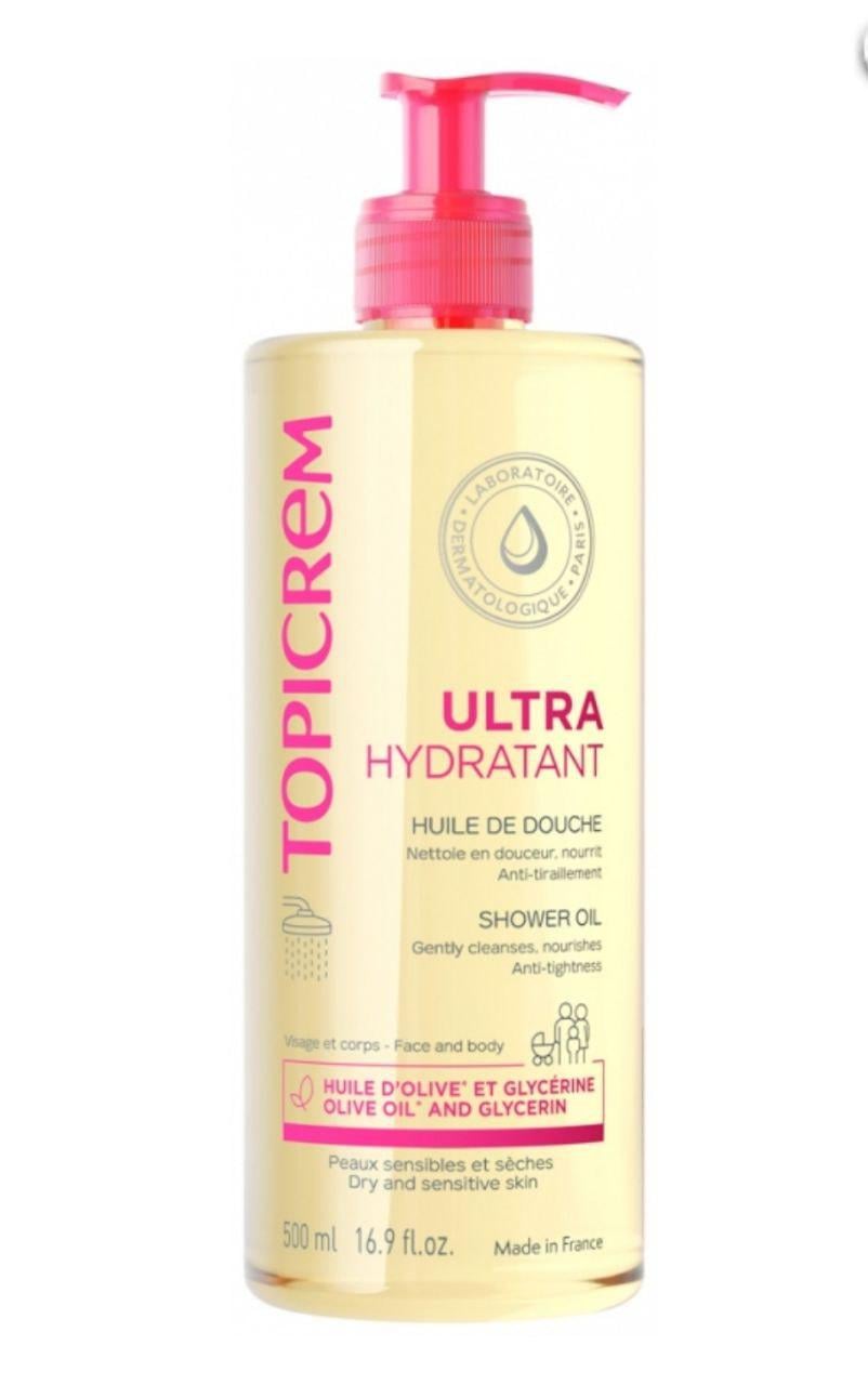 Топикрем Topicrem Ultra Hydratant ультраувлажняющее масло для душа 500 мл (5509ФР)