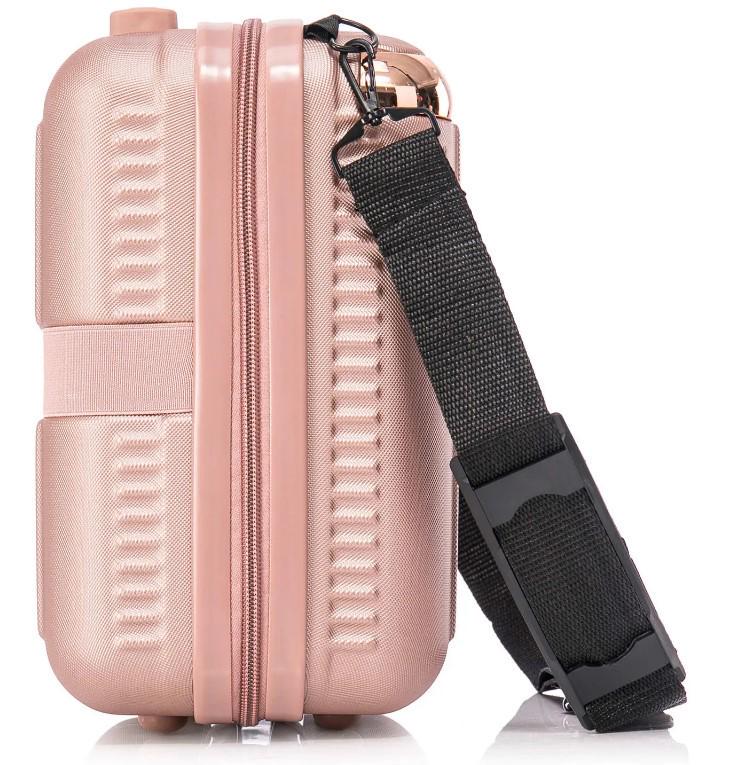 Кейс для косметики SEMI LINE 16 л Rose (T5664-2) - фото 5 Кейс для косметики SEMI LINE 16 л Rose (T5664-2) - фото 5