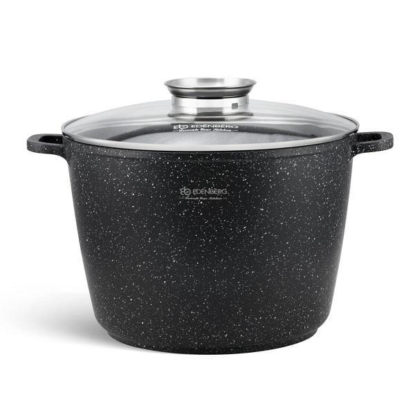 Набір казанів Edenberg EB-8189 з мармуровим покриттям 6,2/10,0/13,0 л 6 пр. (27922725) - фото 3 Набір казанів Edenberg EB-8189 з мармуровим покриттям 6,2/10,0/13,0 л 6 пр. (27922725) - фото 3