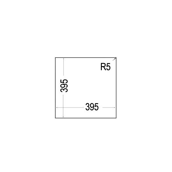 Мийка гранітна Teka SQUARE 40.40 TG 115230028 Кремовий - фото 2