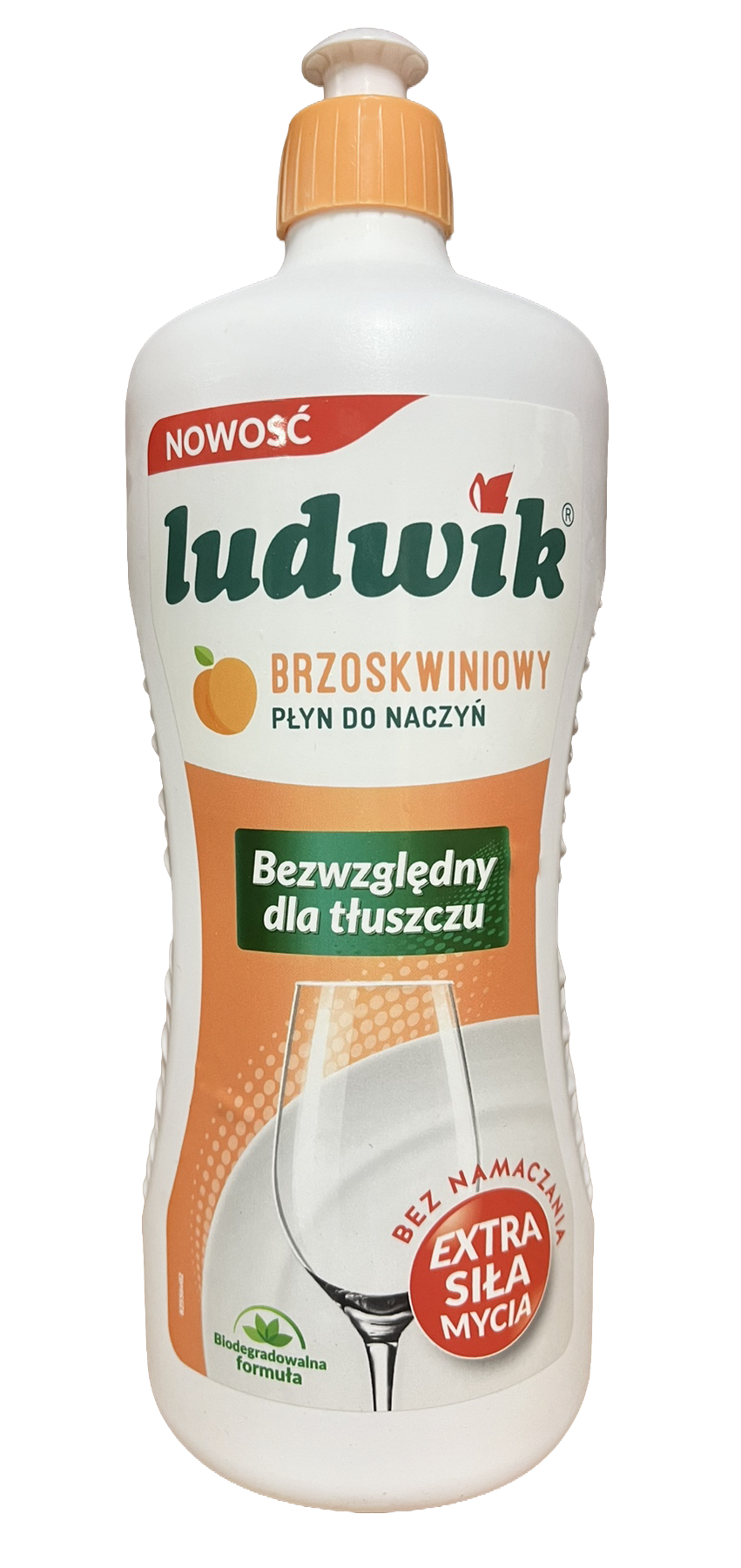Средство для мытья посуды Ludwik Персик 900 мл (111374)