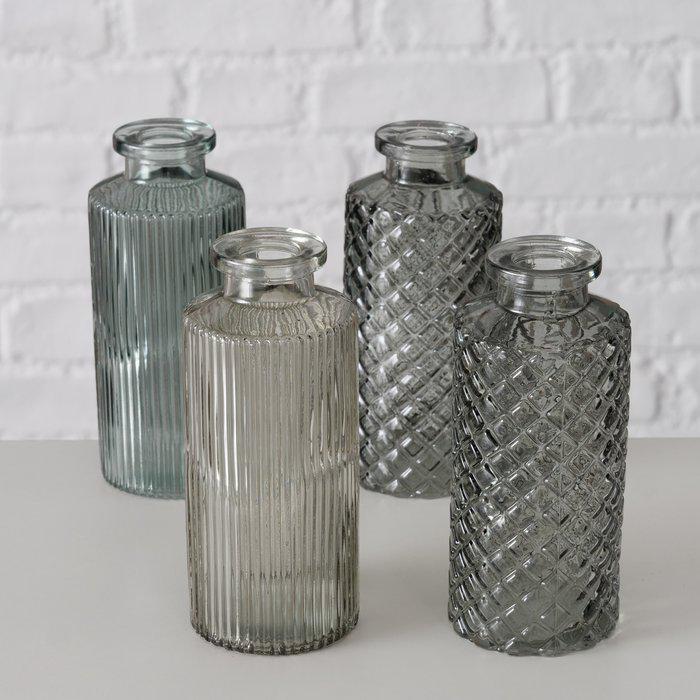 Вазы Гранд Презент Панжа 14 см 4 шт. Зеленый (2032280) Вазы Гранд Презент Панжа 14 см 4 шт. Зеленый (2032280)