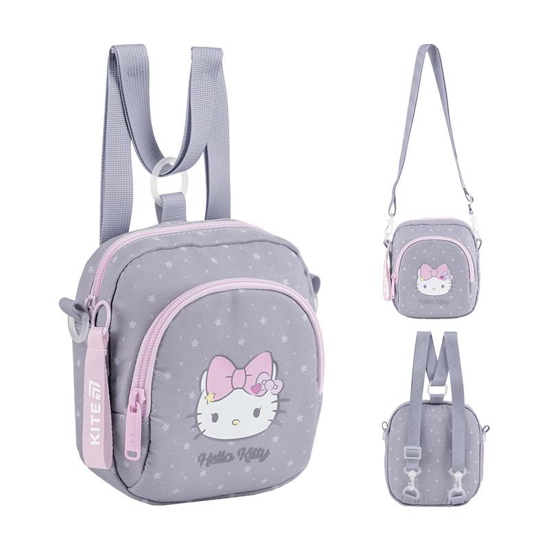 Сумка-рюкзак детская KITE Kids Hello Kitty (HK25-2620-1) - фото 2 Сумка-рюкзак детская KITE Kids Hello Kitty (HK25-2620-1) - фото 2