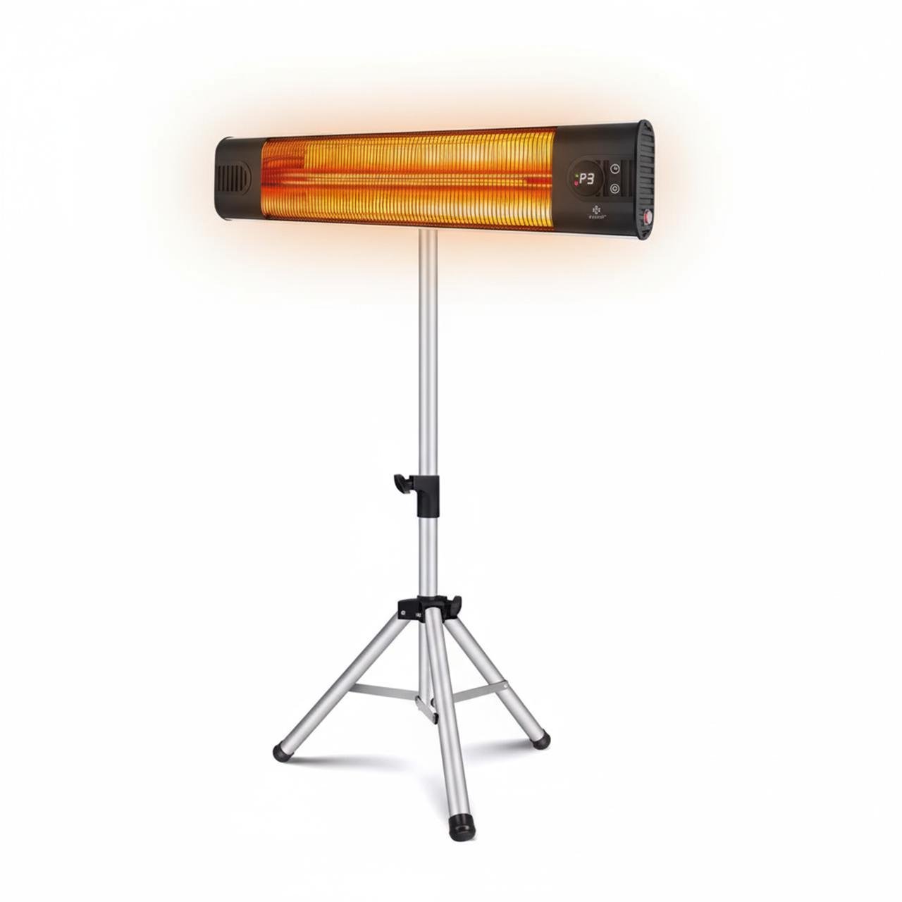 Инфракрасный обогреватель KESSER 2500 Вт Серебряный (16737slb)