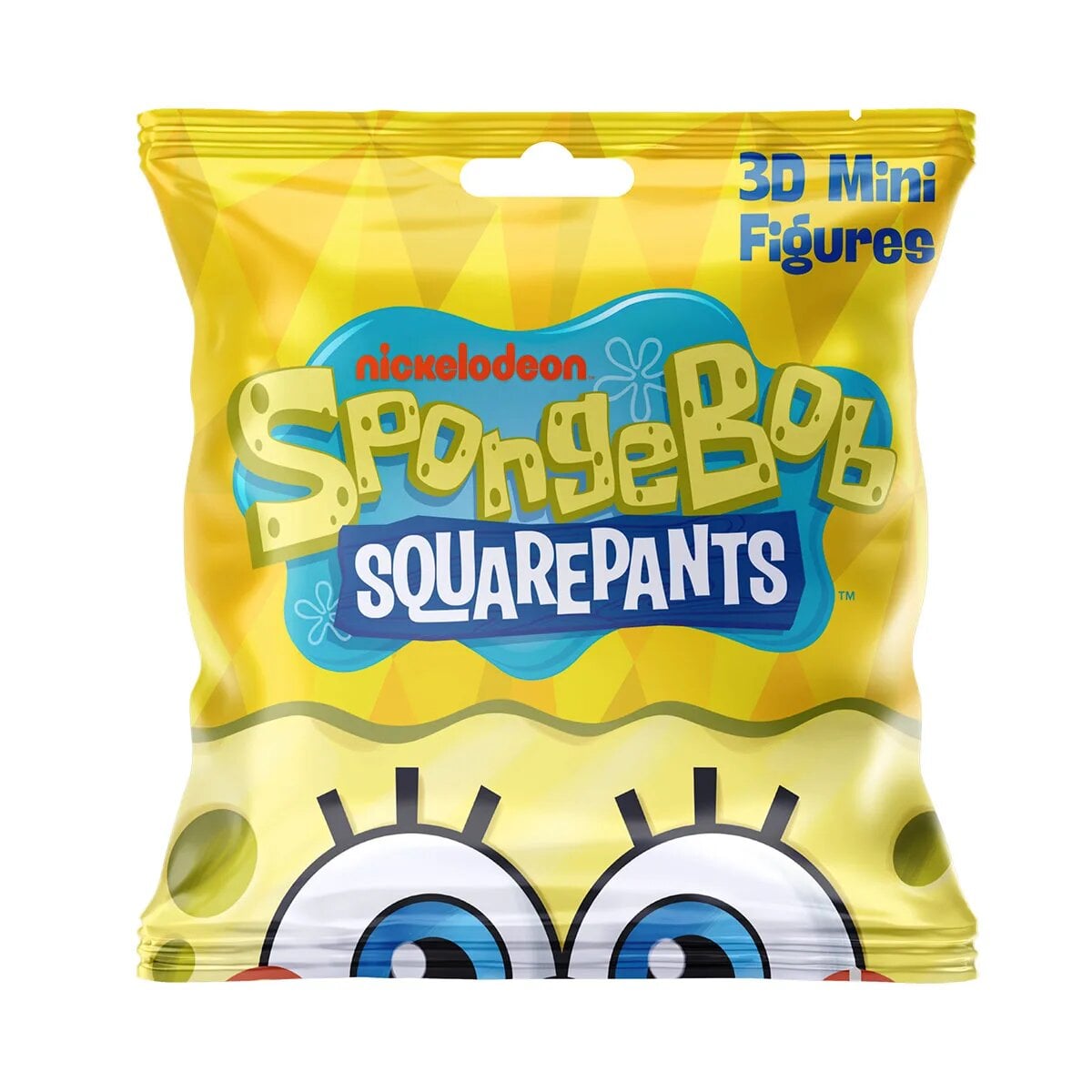 Фигурка коллекционная-сюрприз SpongeBob ПВХ 4х2,5х4 см (SB3D-2025)