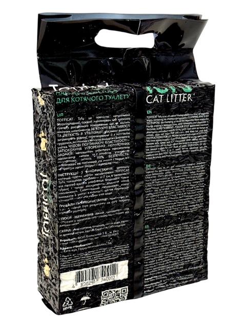 Наповнювач тофу Tofficat для котячого туалету гранульований Натуральний 2,6 кг/6 л (0074) - фото 3 Наповнювач тофу Tofficat для котячого туалету гранульований Натуральний 2,6 кг/6 л (0074) - фото 3