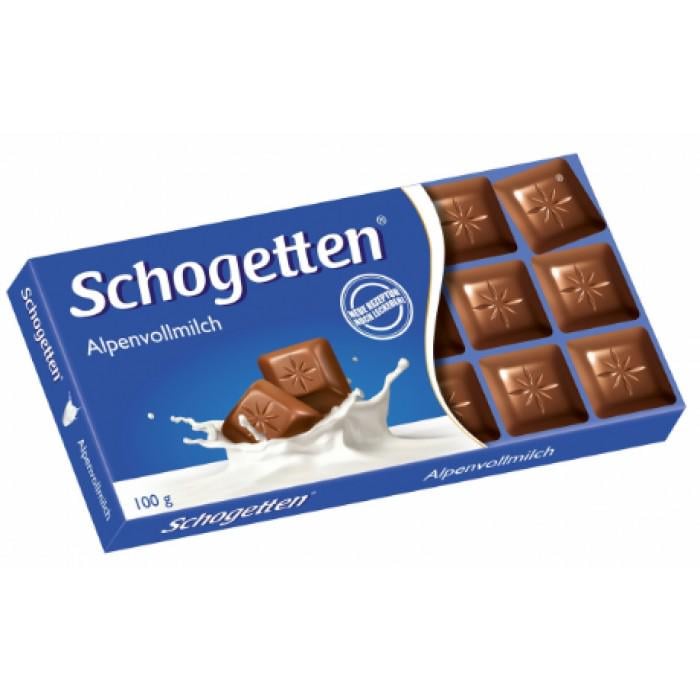 Шоколад Schogetten Альпійський молочний 100 г