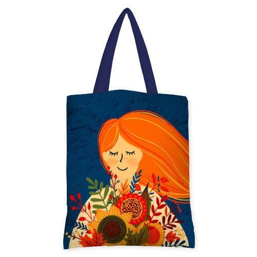 Сумка женская тканевая Presentville Рыжая девушка (SV 22S020 TSI)