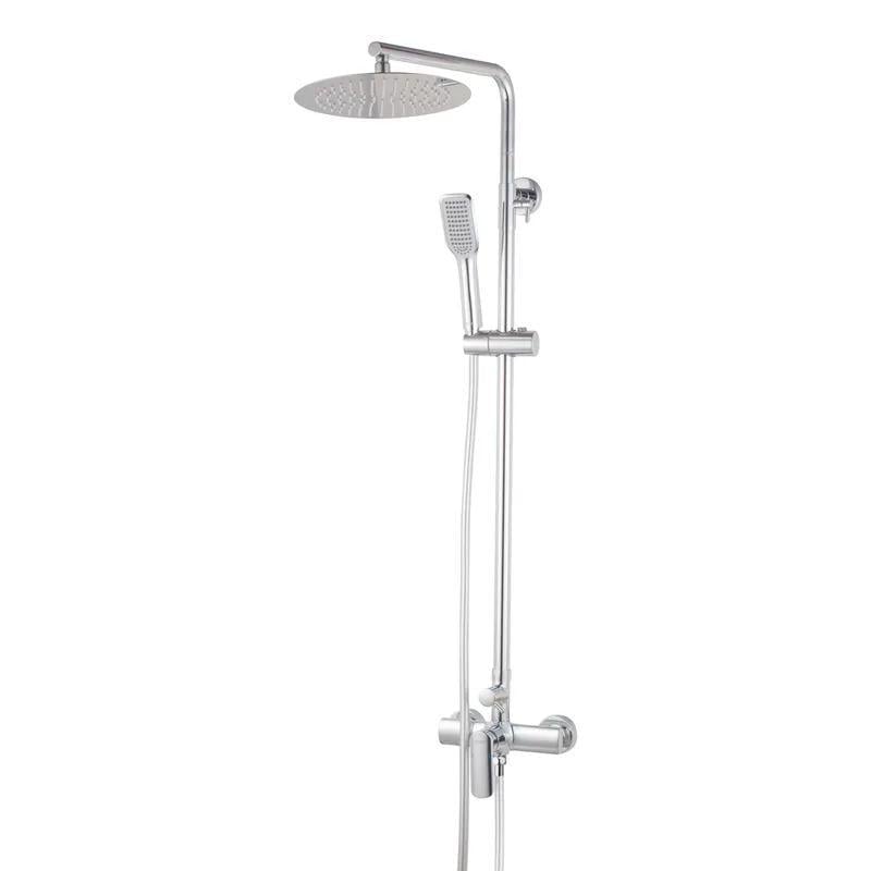 Душевая колонна со смесителем KOER KB-52028-01 2 функции Хром (KR5309)