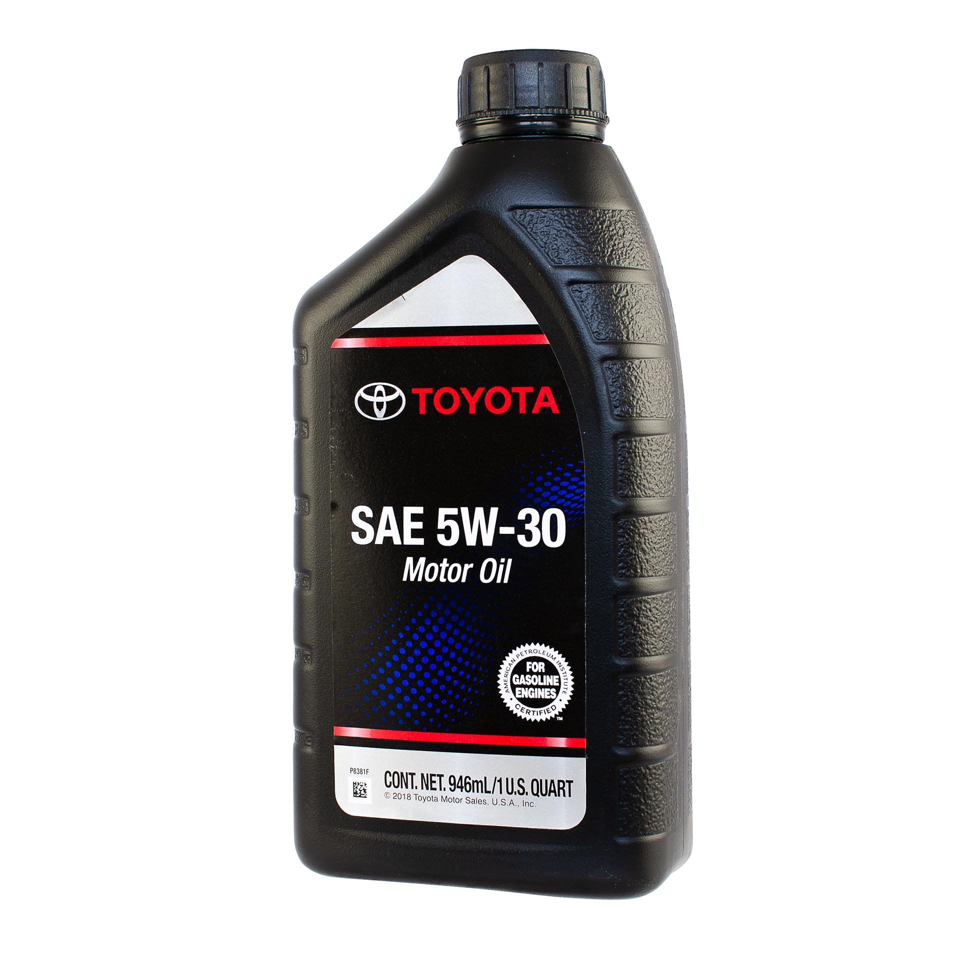 Моторное масло TOYOTA Motor Oil SN 5W-30 1qt 946 мл