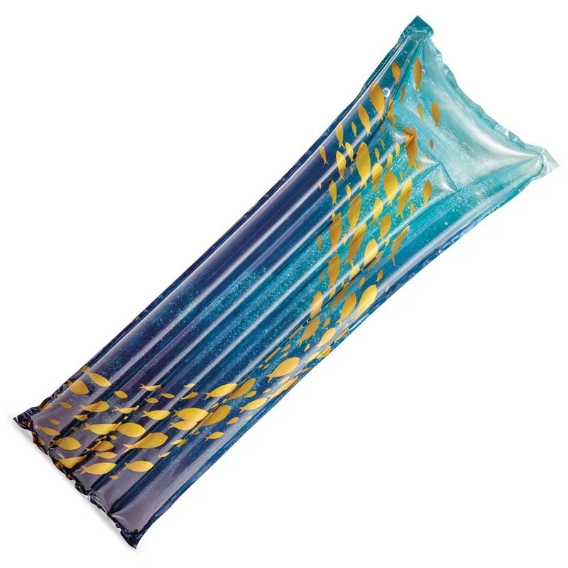 Надувний матрац дитячий для плавання Intex 59720 Підводний світ 183 - 69 см (2546282862)