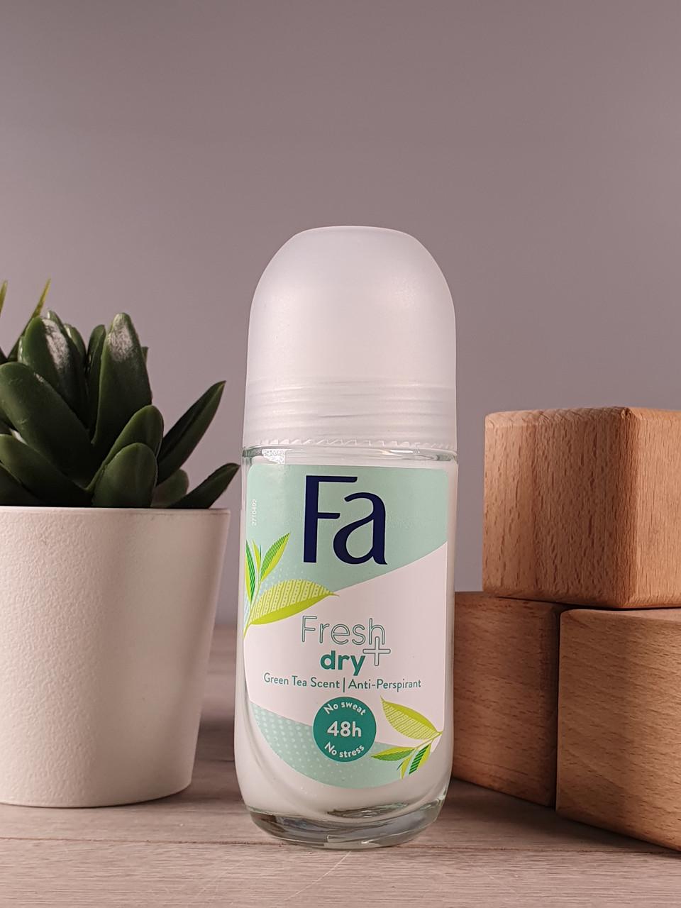 Дезодорант кульковий Fa Fresh+dry з ароматом зеленого чаю 50 мл (1882910537)