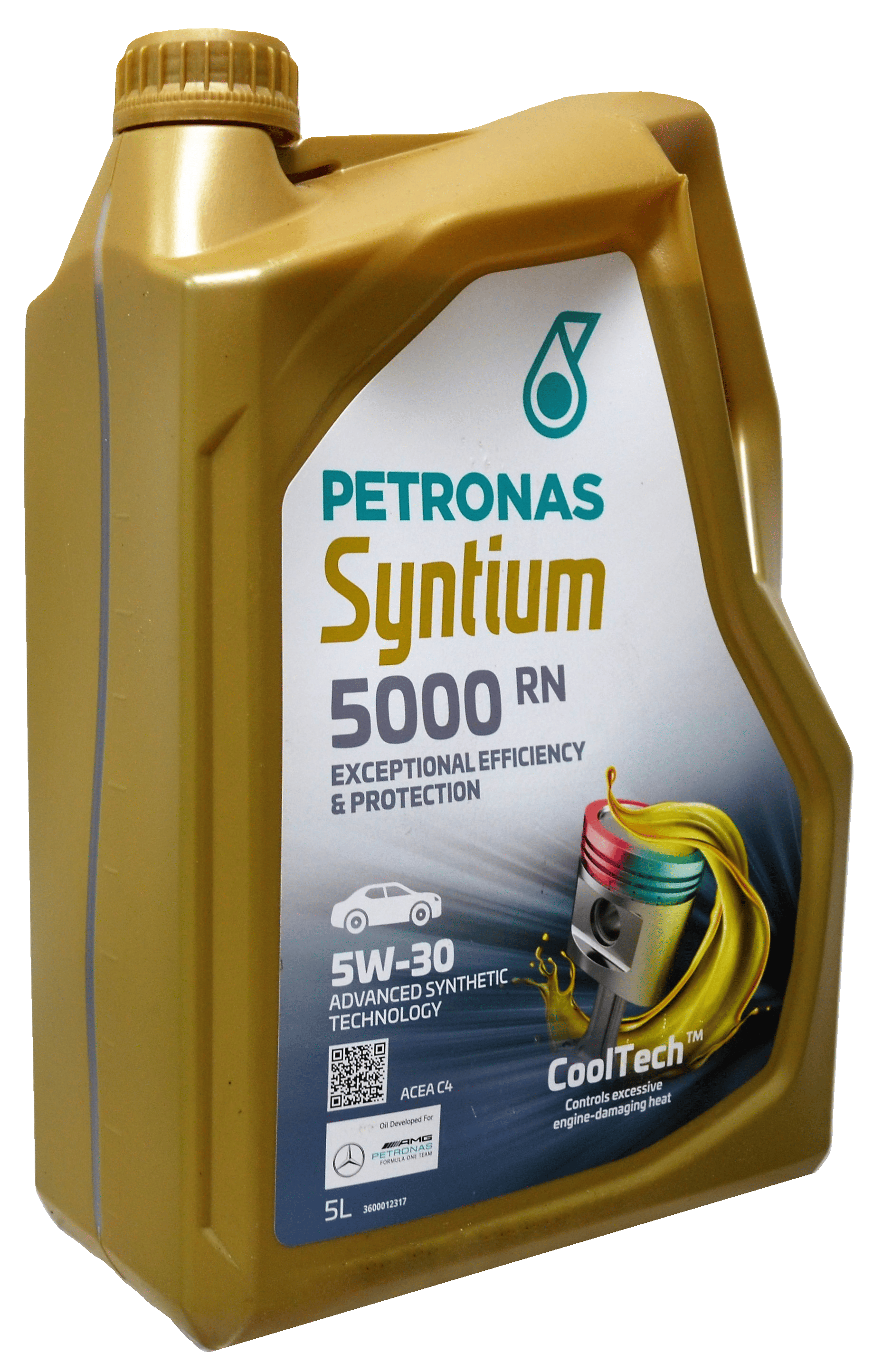 Моторна олива PETRONAS LUBRICANTS Syntium 5000 RN 5W-30 синт MB 226.51/RN 0720/FCA 955535-S4/С4 5 л (2443788870) Моторна олива PETRONAS LUBRICANTS Syntium 5000 RN 5W-30 синт MB 226.51/RN 0720/FCA 955535-S4/С4 5 л (2443788870)