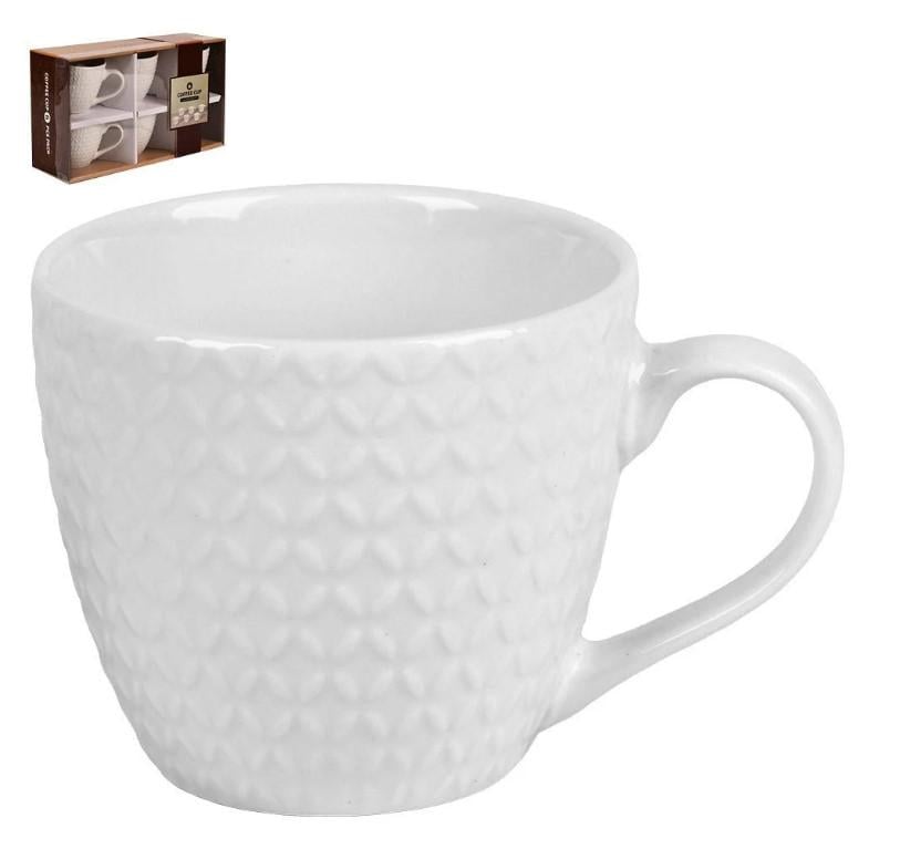 Кофейный сервиз White 6 шт. 260 мл (R96382)