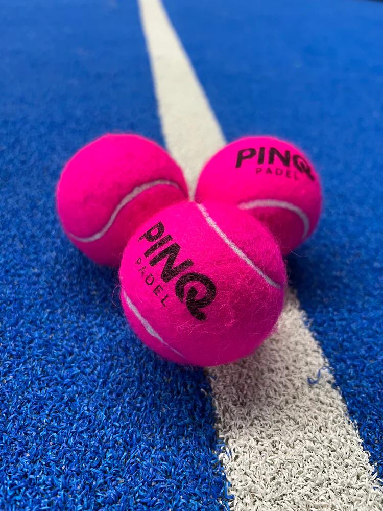 Мячи для падел-тенниса PINQ 3 шт. Pink - фото 2 Мячи для падел-тенниса PINQ 3 шт. Pink - фото 2