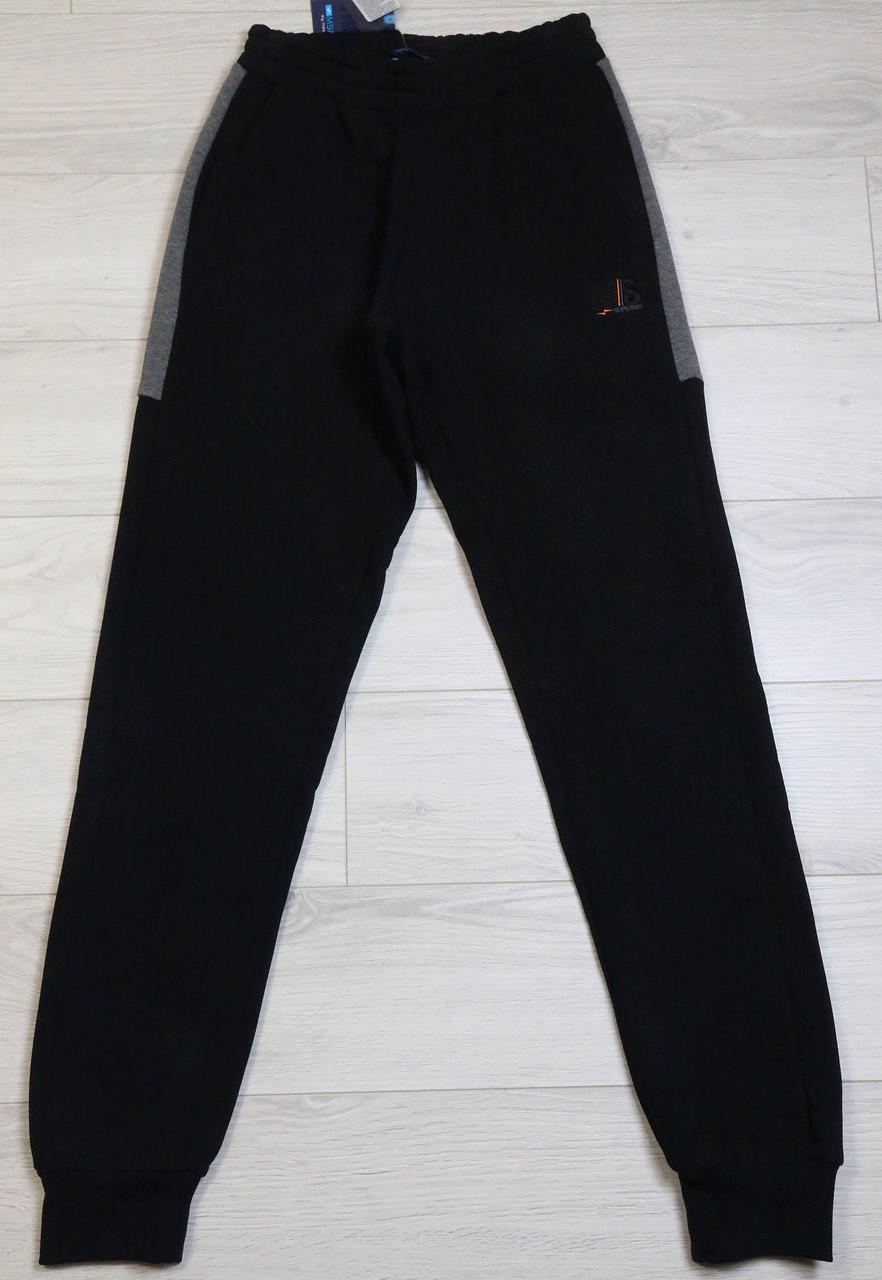 Штани чоловічі Masimar на флісі M Чорний (17558)