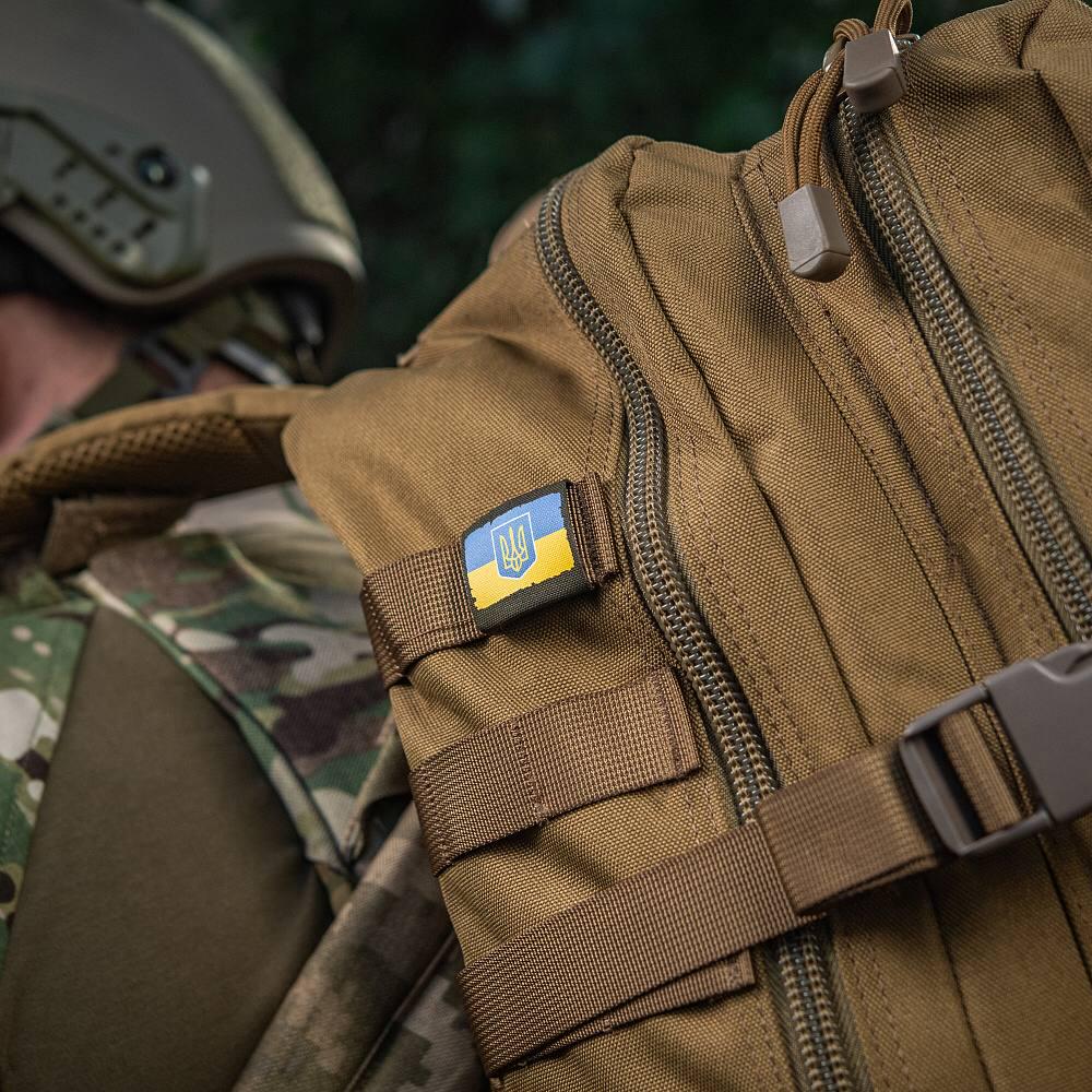 Флаг Украины с гербом M-Tac Molle Patch Ranger green - фото 9