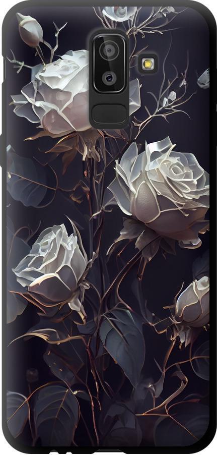 Чехол на Samsung Galaxy J8 2018 Розы 2 (5550b-1511-42517)