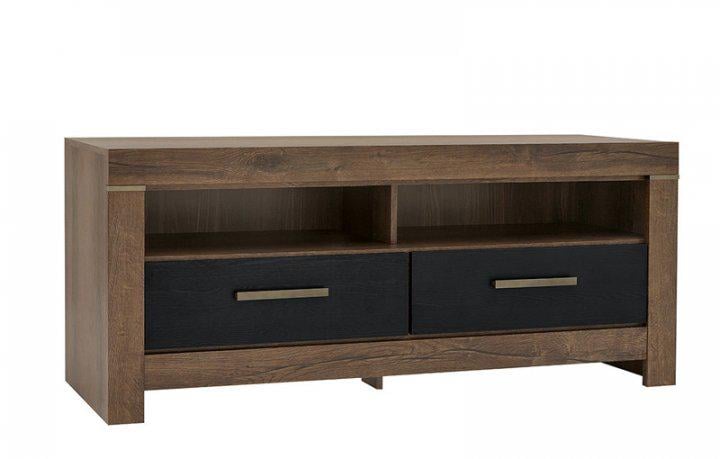 Тумба ТВ Гербор Белен RTV_2S Дуб монастырский + Болотный