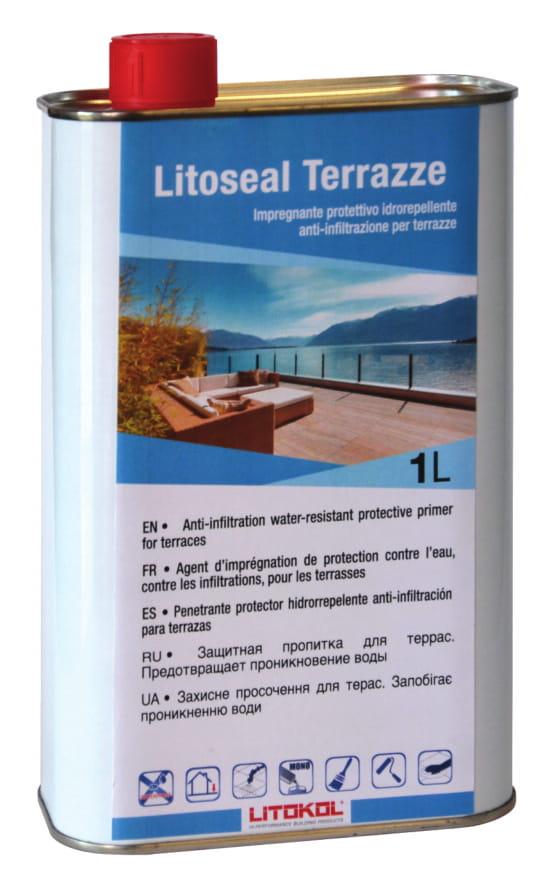 Защитная пропитка для террас Litokol Litoseal Terrazze 1 л (LTSTRZ0121)