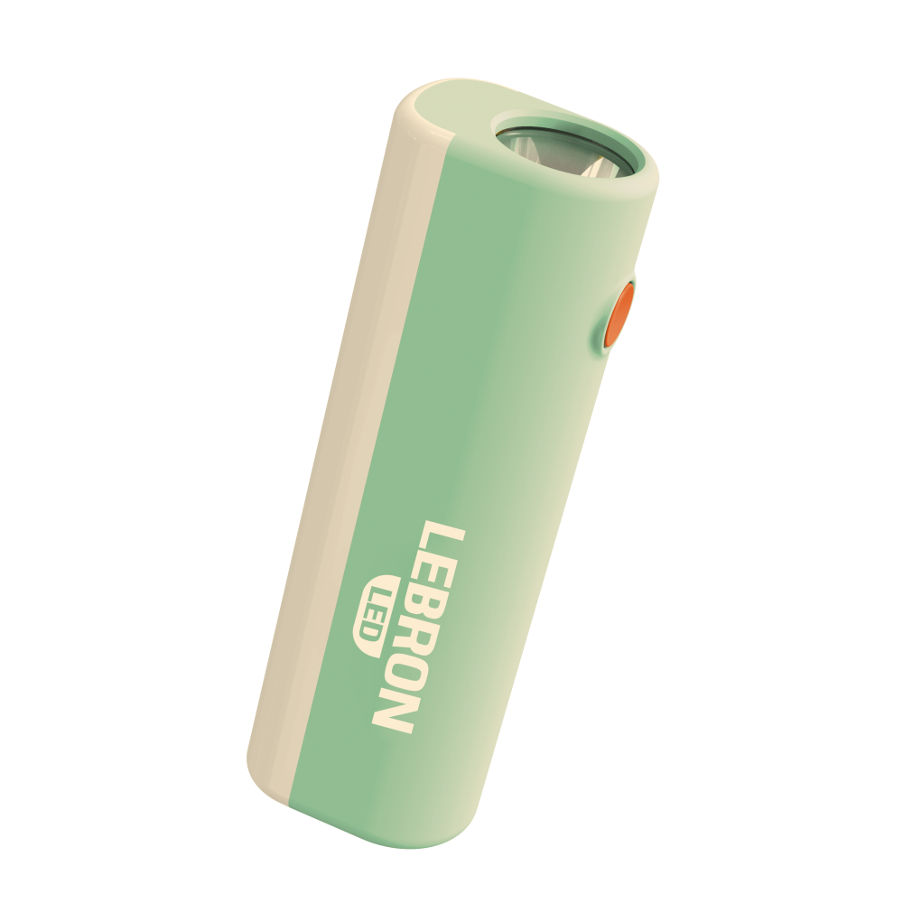 LED-фонарик ручной аккумуляторный Lebron L-HL-15 ABS Li-Ion USB 5/1W 1200 mAh Зеленый (28688163)