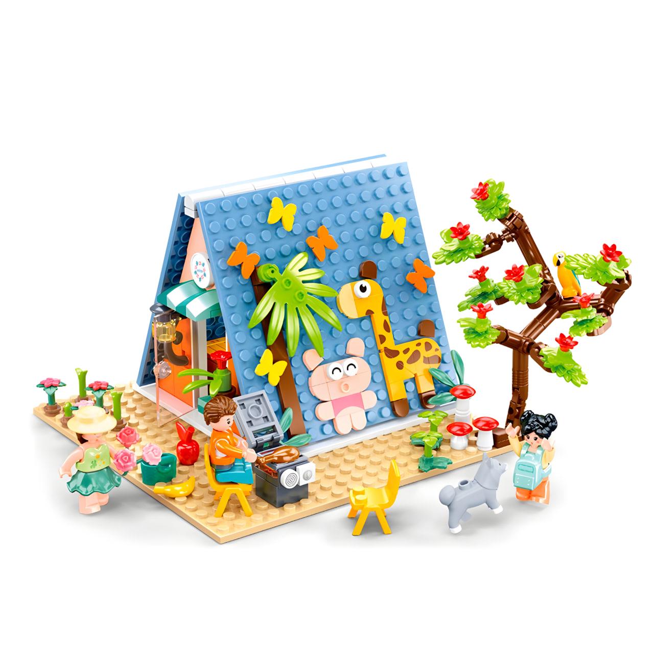 Конструктор Sluban Табір 341 деталь (M38-B1088) - фото 1 Конструктор Sluban Табір 341 деталь (M38-B1088) - фото 1