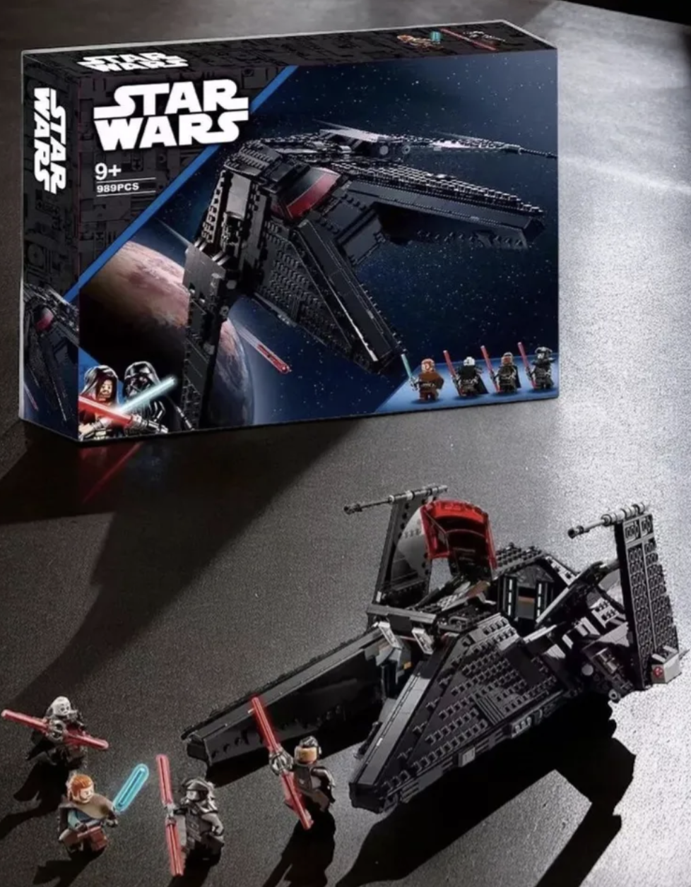 Конструктор Star Wars Інквізиторський винищувач 969 деталей - фото 4 Конструктор Star Wars Інквізиторський винищувач 969 деталей - фото 4